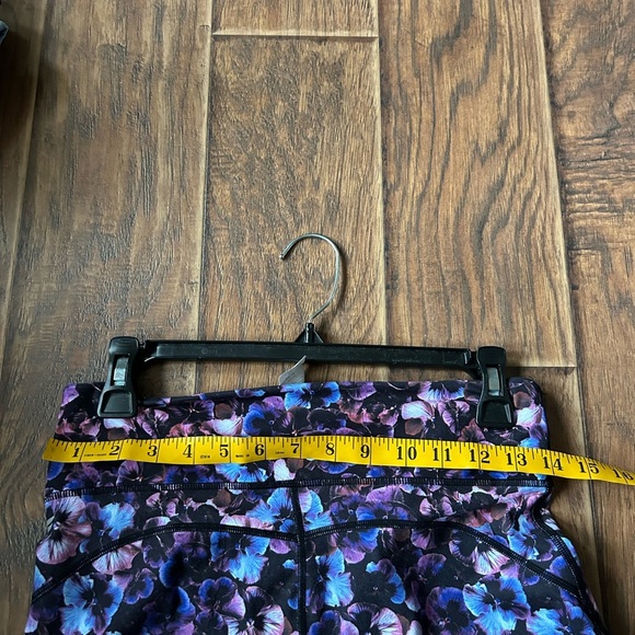 Fabletics Purple and Blue Floral Leggings - Picture 5 of 5